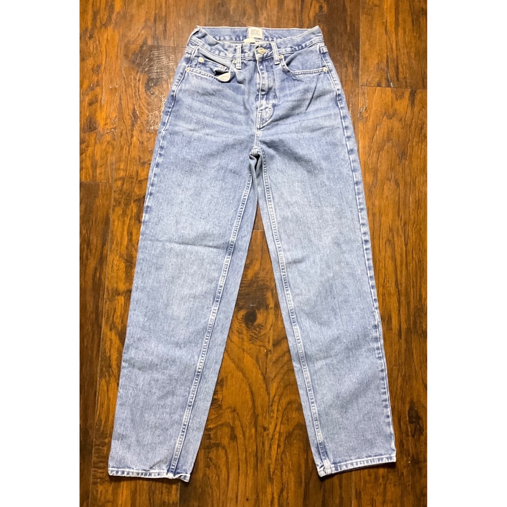 BDG Urban Outfitters High-Rise Baggy Jeans Light Wash Denim Size 25